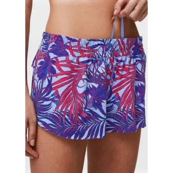 lululemon athletica Pants - Lululemon Will The Wave Surf Shorts Mini Twisted Tropics Purple SZ 6